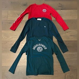 Abercrombie boys tops sz 13/14 NWT